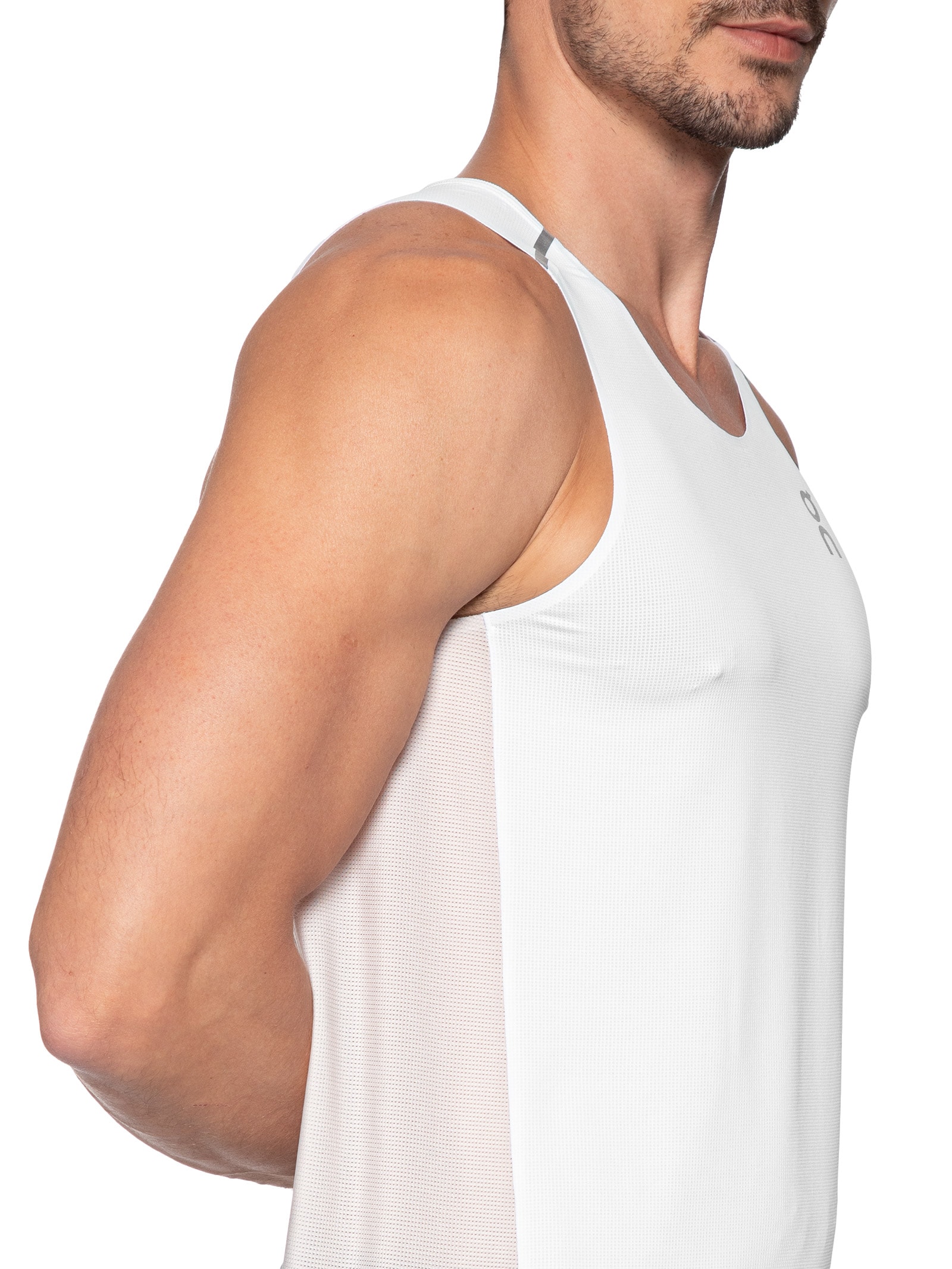Regata Masculina Performance Tank 1 Branco On Running