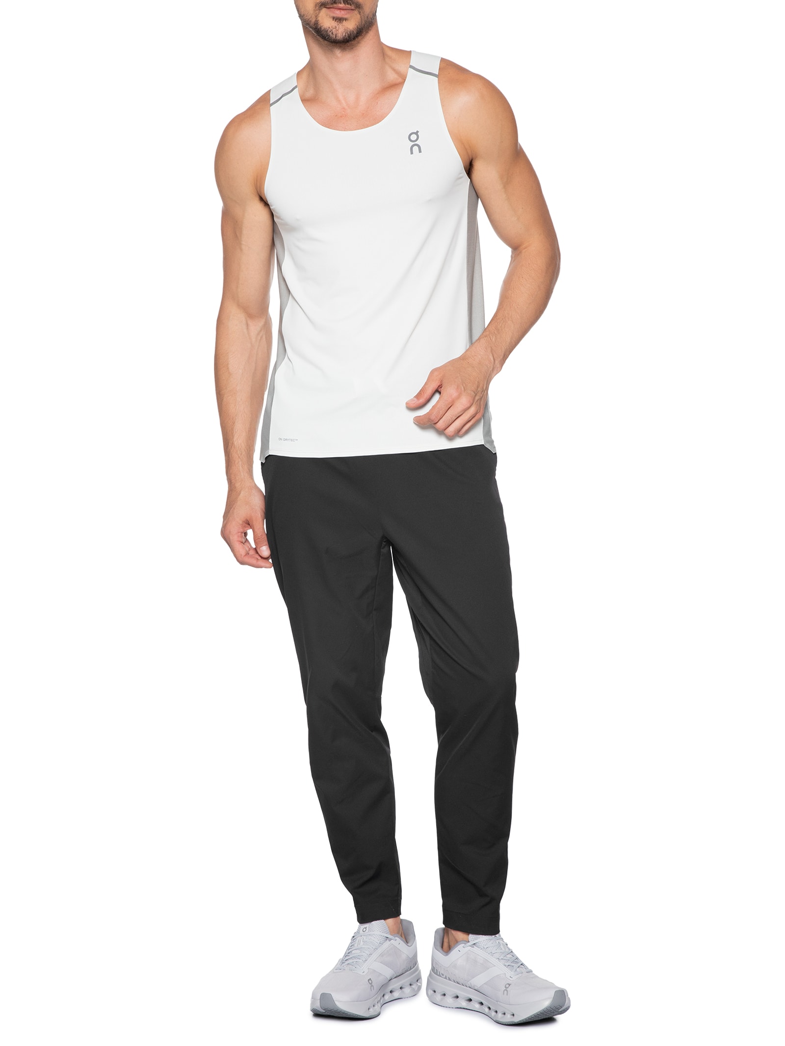 Regata Masculina Performance Tank Verde On Running