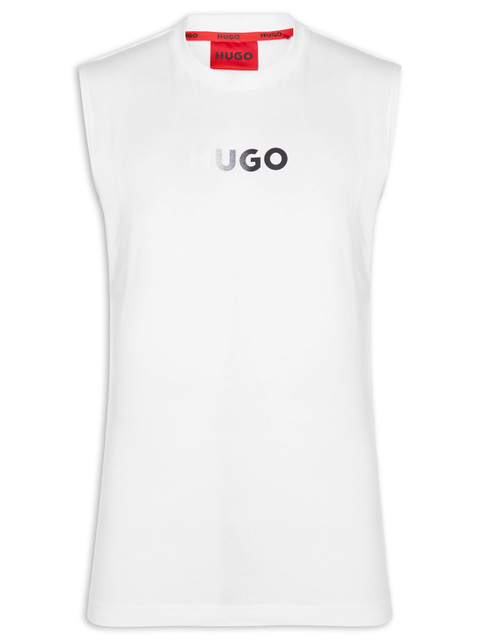 Regata Masculina Ray Beach Tank Loose Branco Hugo