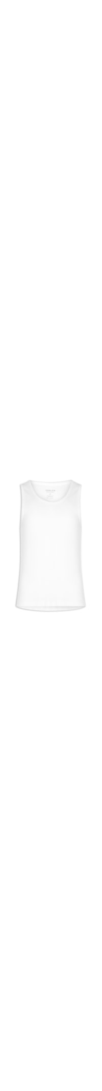 Regata Masculina rib E-Basics - Branco