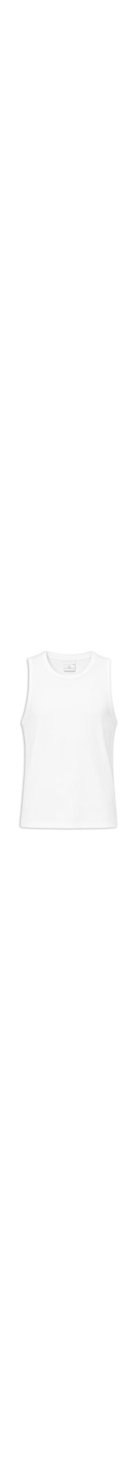 Regata Masculina Rib Tank - Branco