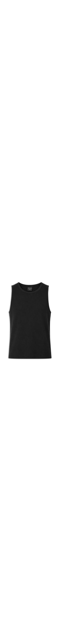 Regata Masculina Rib Tank - Preto