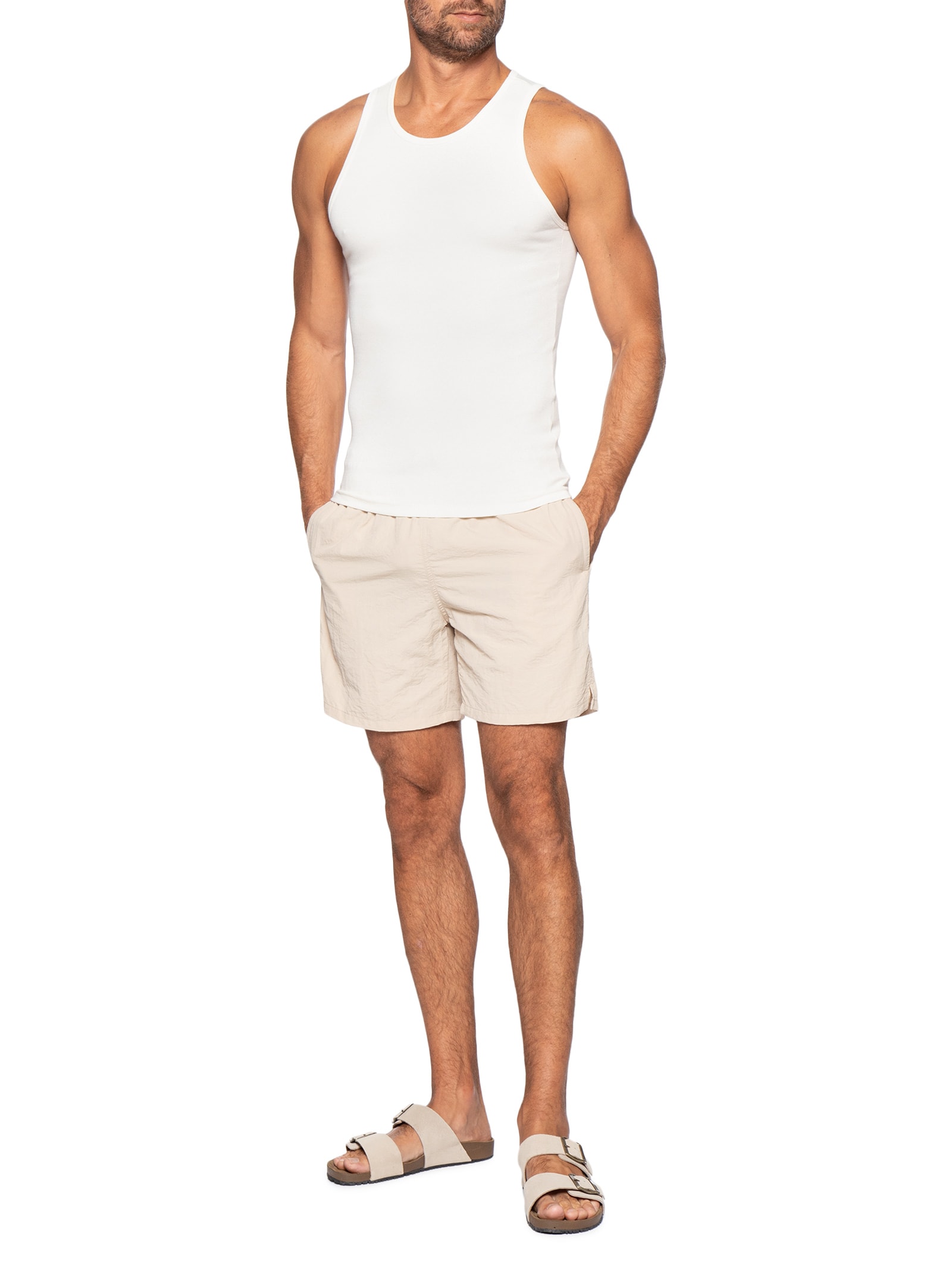 Regata Masculina Ribana Branco Sergio K