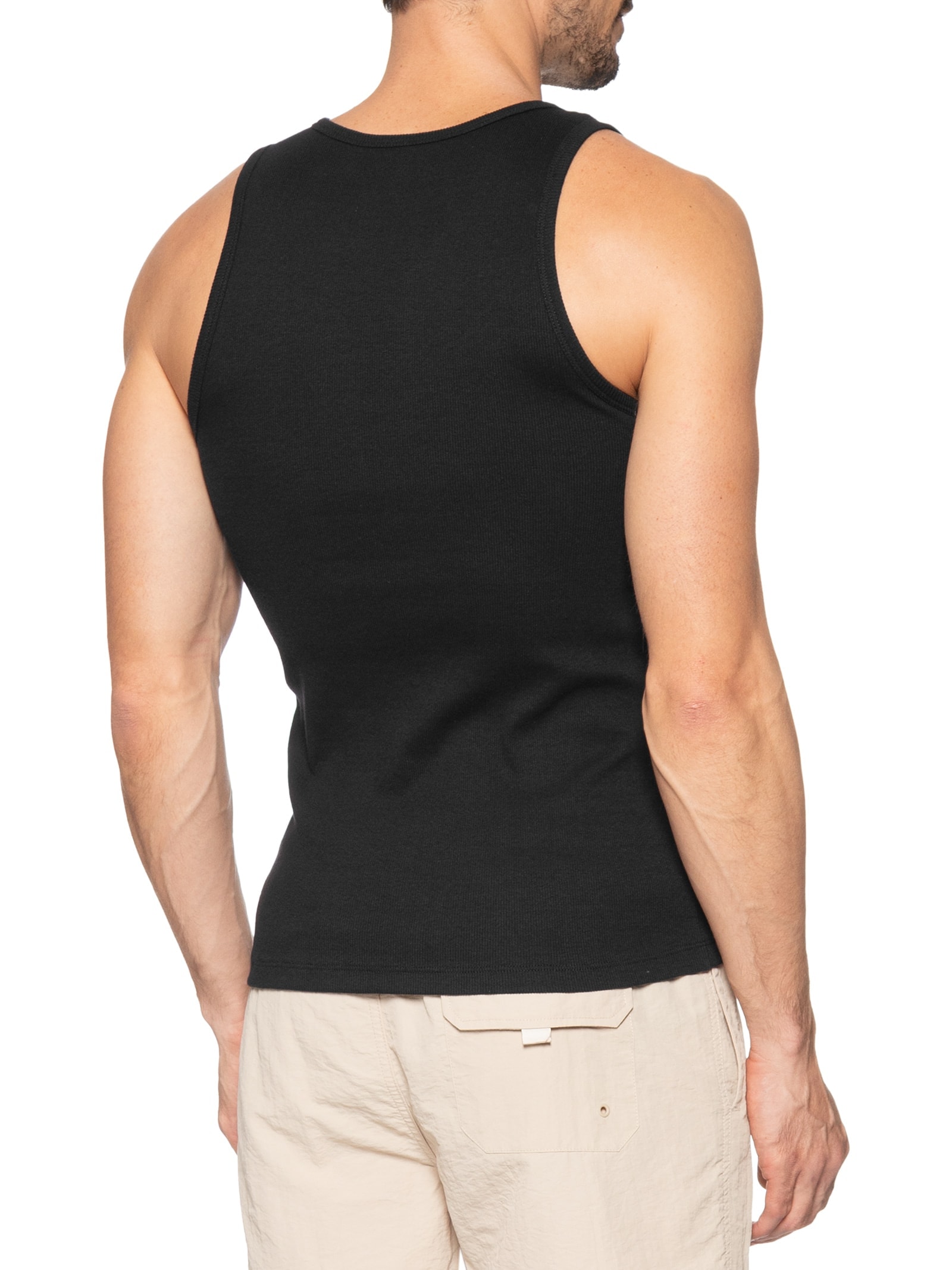 Regata Masculina Ribana Preto Sergio K