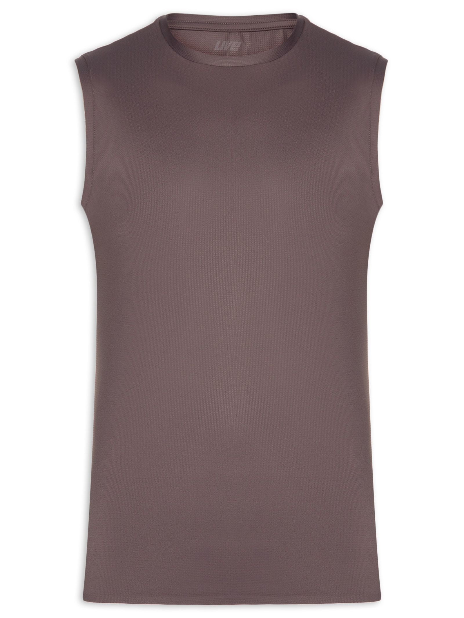 Regata Masculina Run Slim Men Marrom Live!