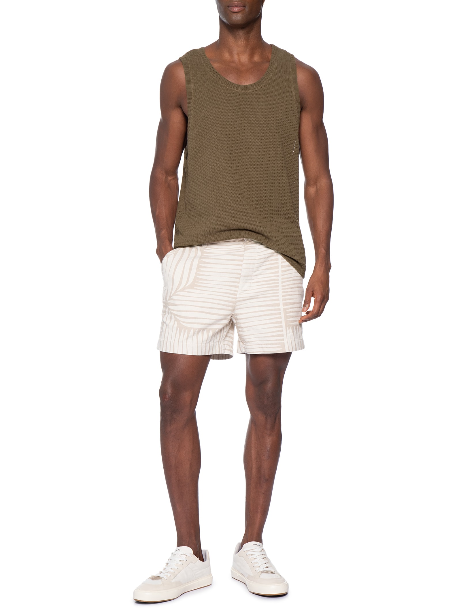 Regata Masculina Rustic Knit Marrom Osklen