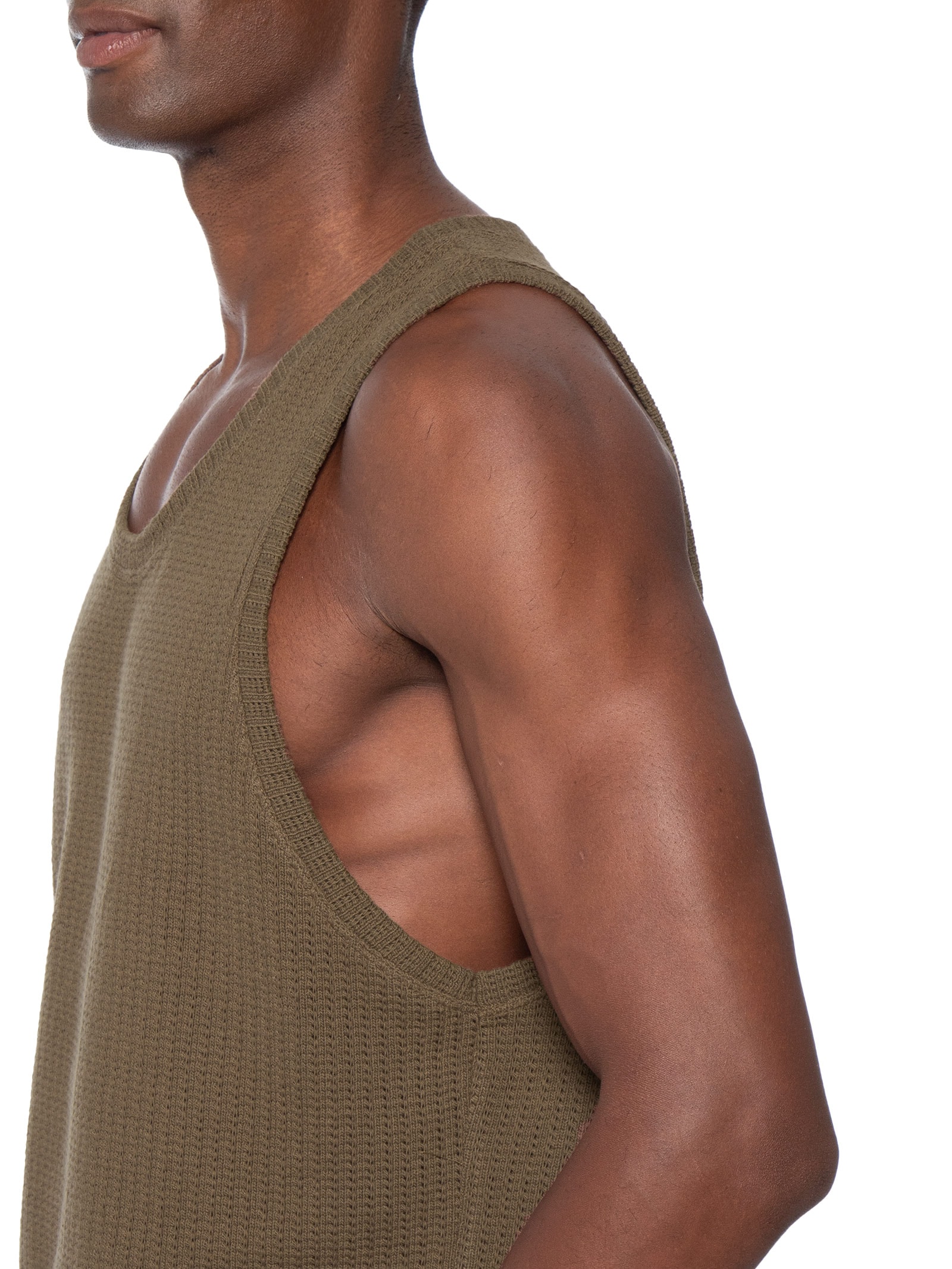 Regata Masculina Rustic Knit Marrom Osklen