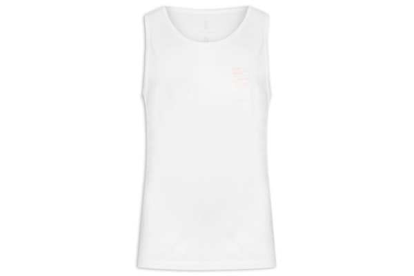 Regata Masculina Silkada Barracas - Branco