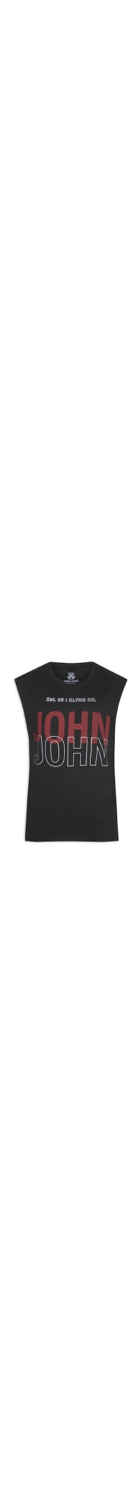 Regata Masculina Skater John Boy - Preto