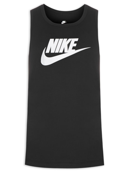 Regata Masculina Sportwear Tank Iconn Future - Preto