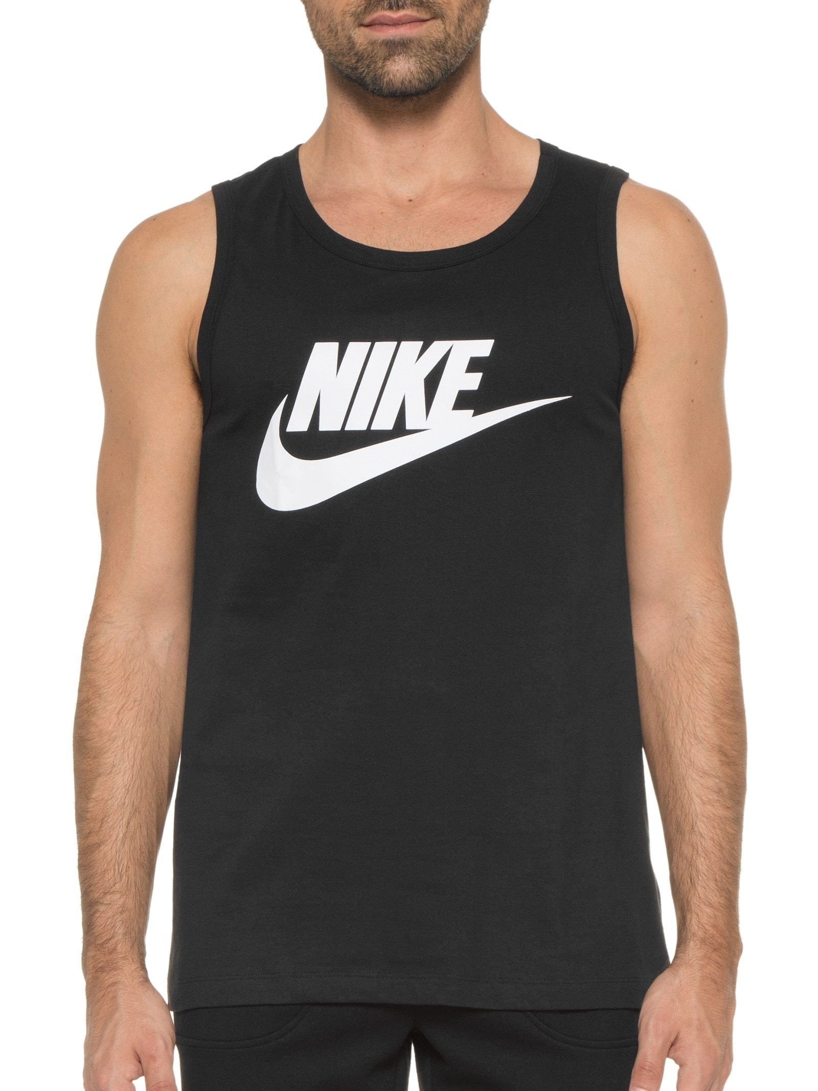 Regata Masculina Sportwear Tank Iconn Future Preto Nike
