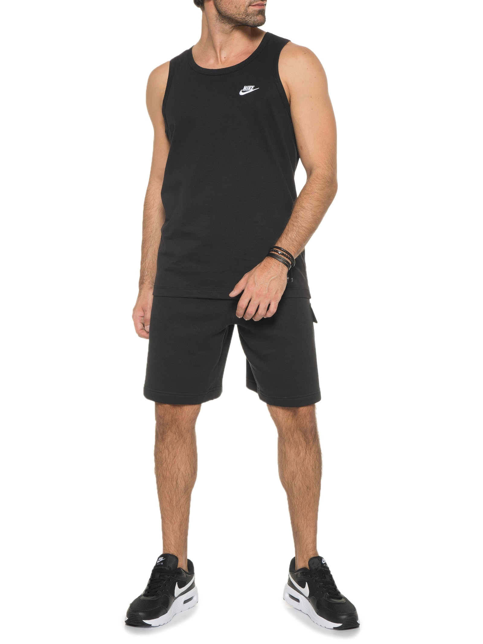 Regata Masculina Tank Emb Futu Preto Nike