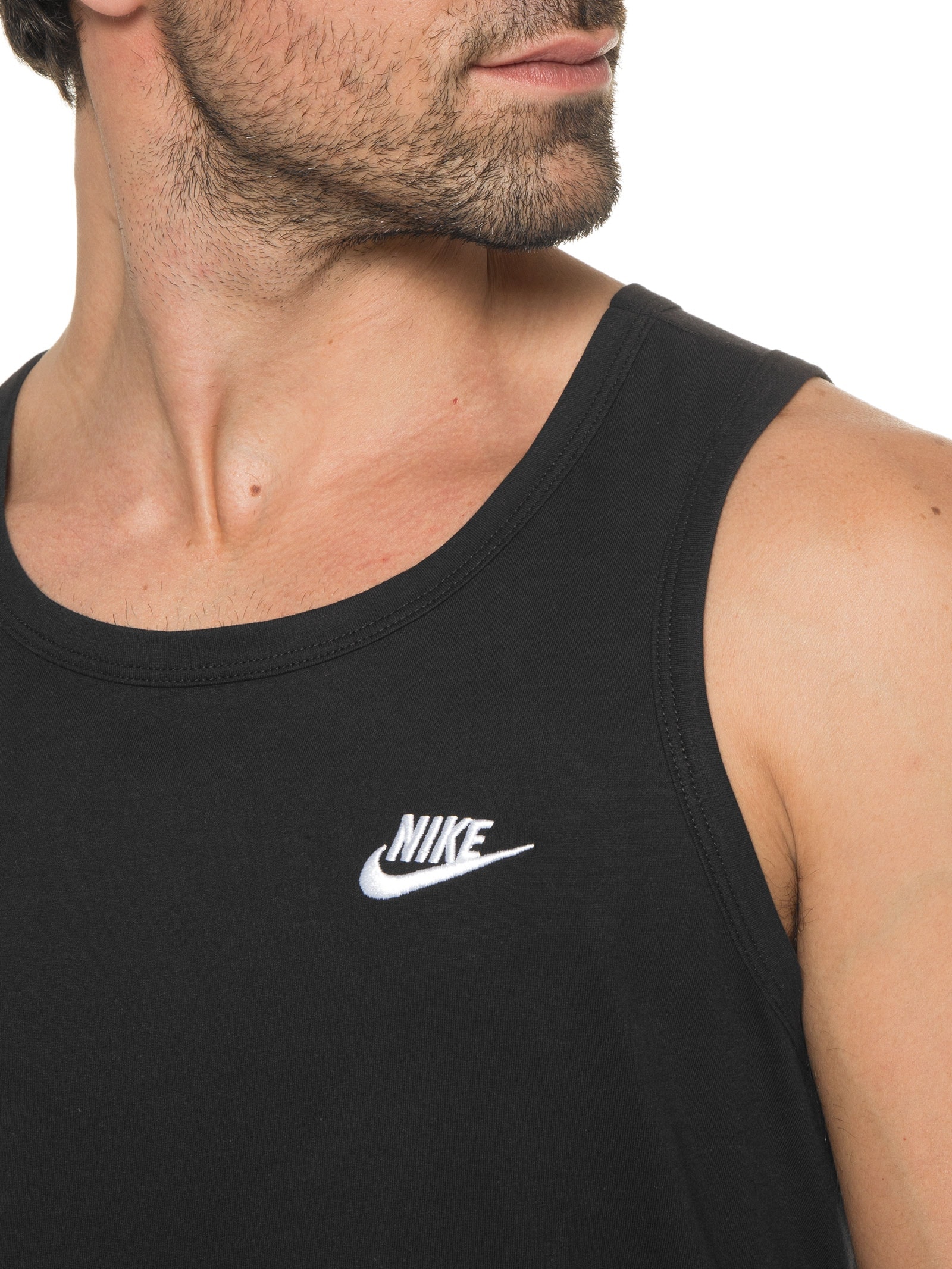 Regata Masculina Tank Emb Futu Preto Nike