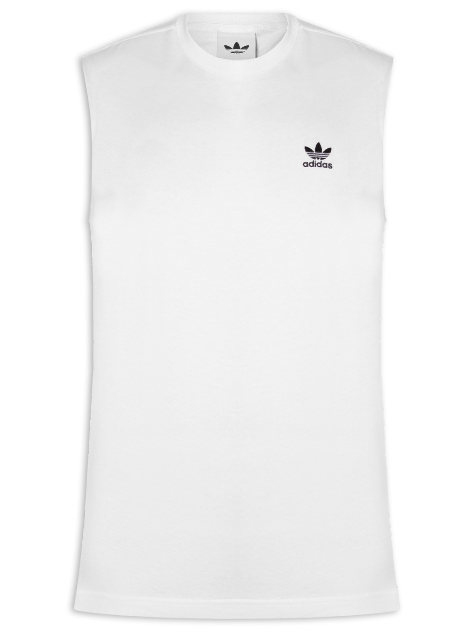 Regata Masculina Trefoil Essentials Branco Adidas Originals