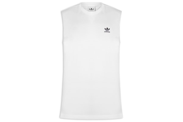 Regata Masculina Trefoil Essentials - Branco