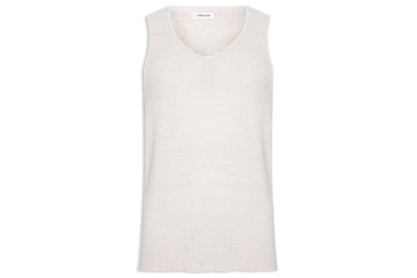 Regata Masculina Tricot Juta - Bege