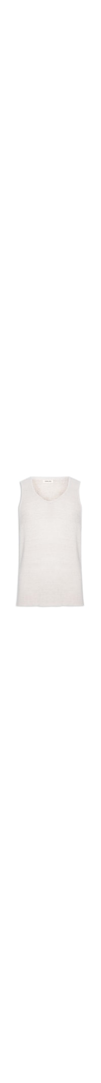 Regata Masculina Tricot Juta - Bege