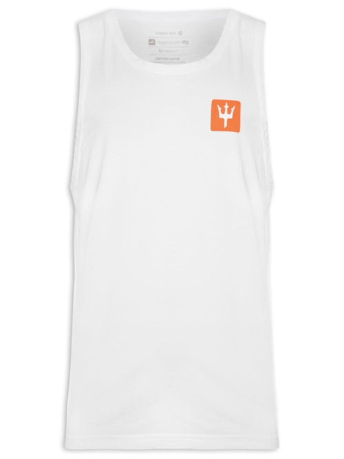 Regata Masculina Tridente Box – Branco