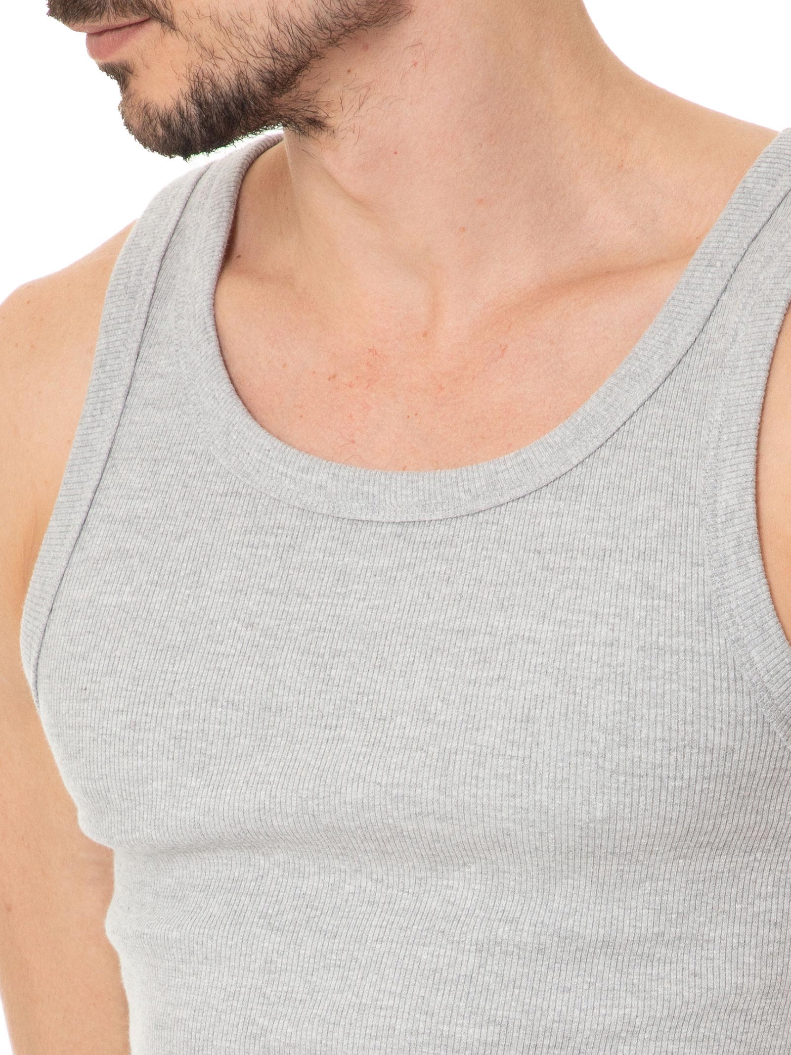 Regata Masculina Under Mescla Cinza John John