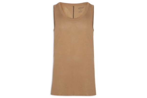 Regata Masculina Visual Linen Cut - Marrom