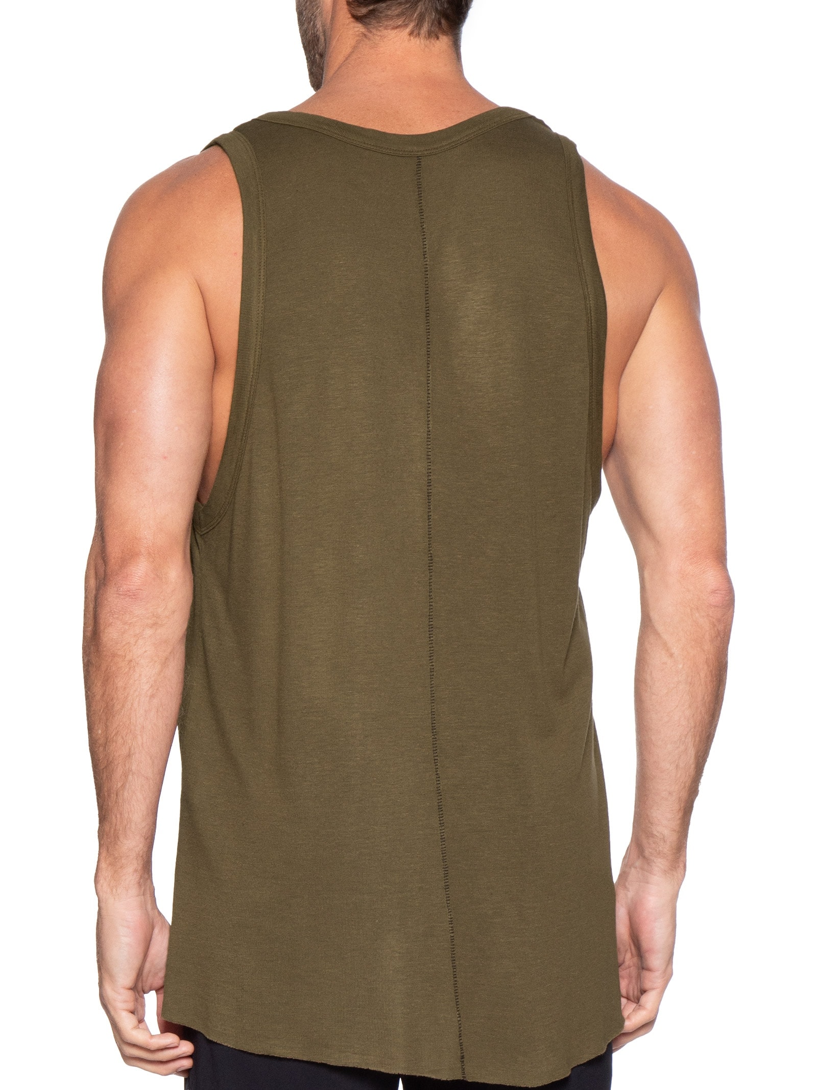 Regata Masculina Visual Linen Cut Marrom Osklen