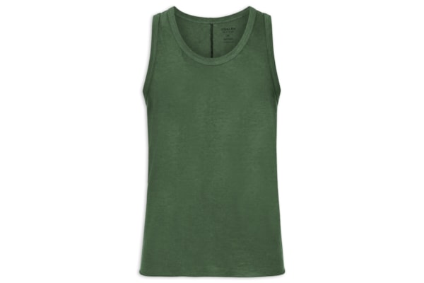 Regata Masculina Visual Linen Cut - Verde