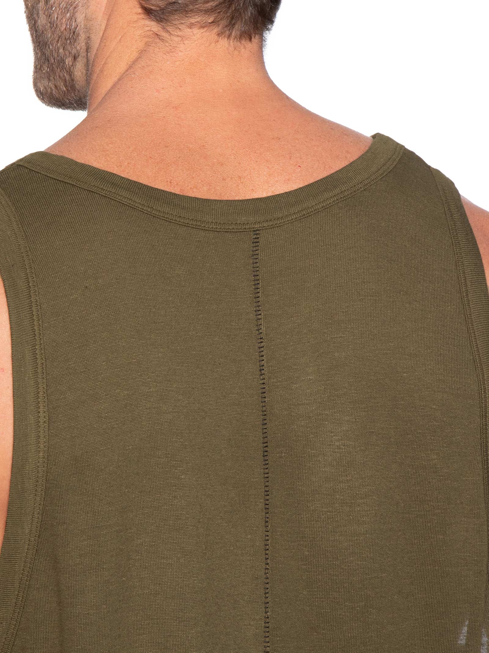 Regata Masculina Visual Linen Cut – Marrom Osklen