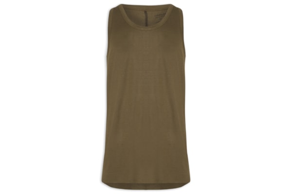 Regata Masculina Visual Linen Cut – Marrom