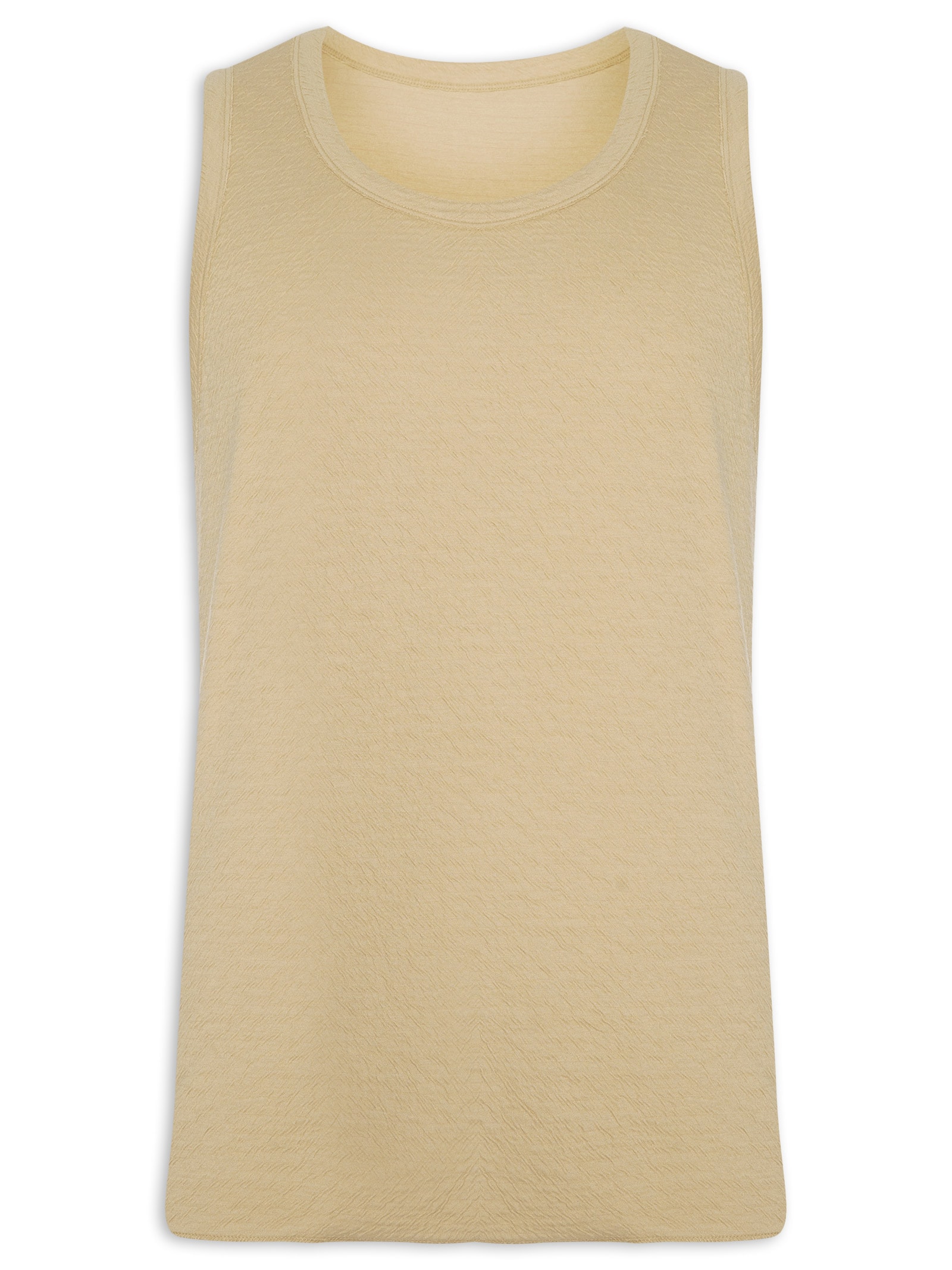 Regata Masculina Wrinklecut Bege Osklen
