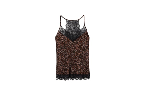 Regata Sensual Attitude Em Viscose - Marrom