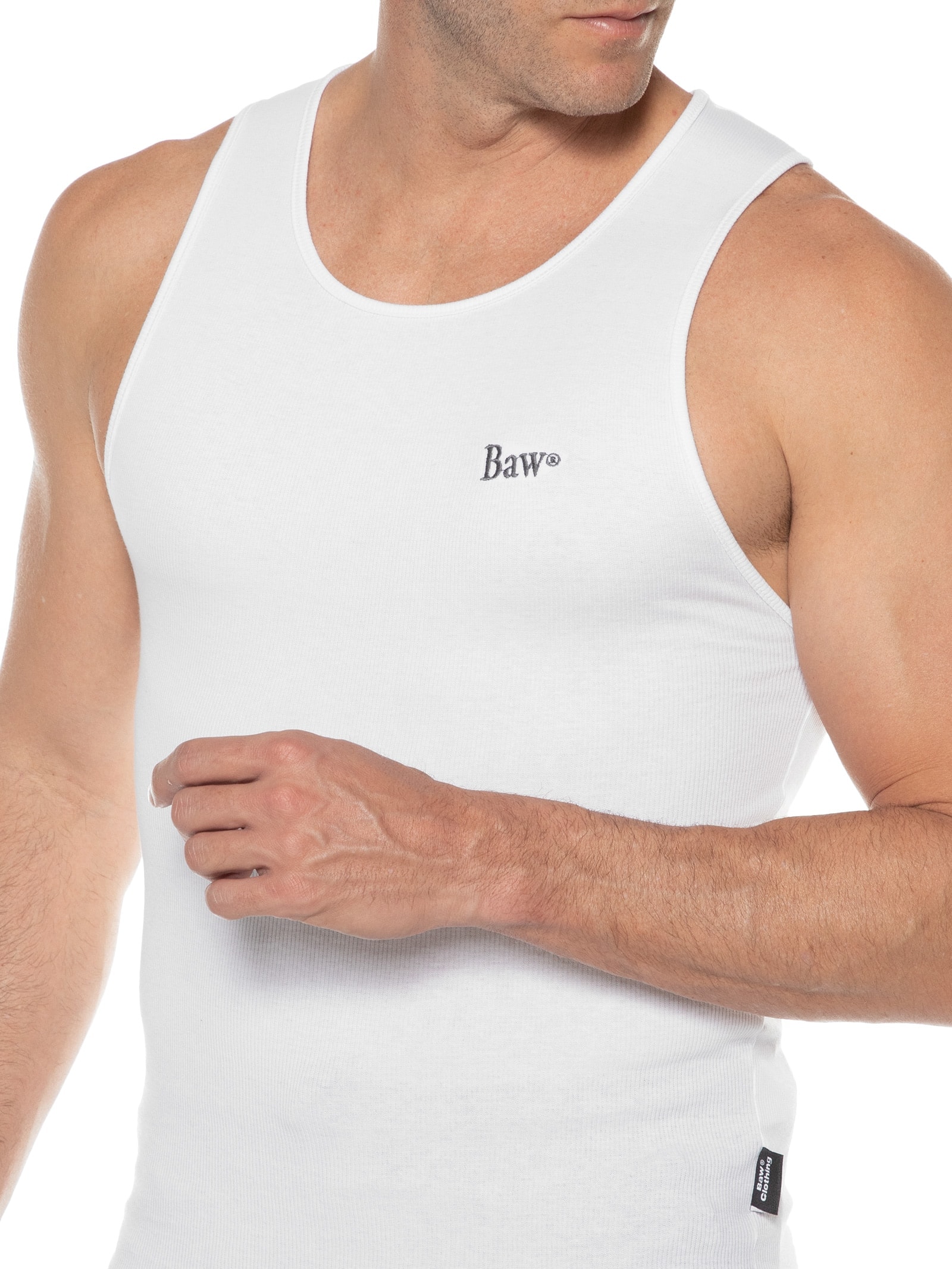 Regata Unissex Underwear Bawttanic Branco Baw Clothing