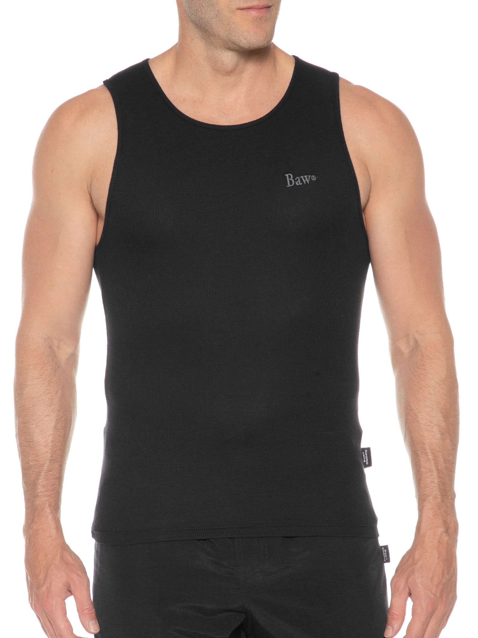 Regata Unissex Underwear Bawttanic Preto Baw Clothing