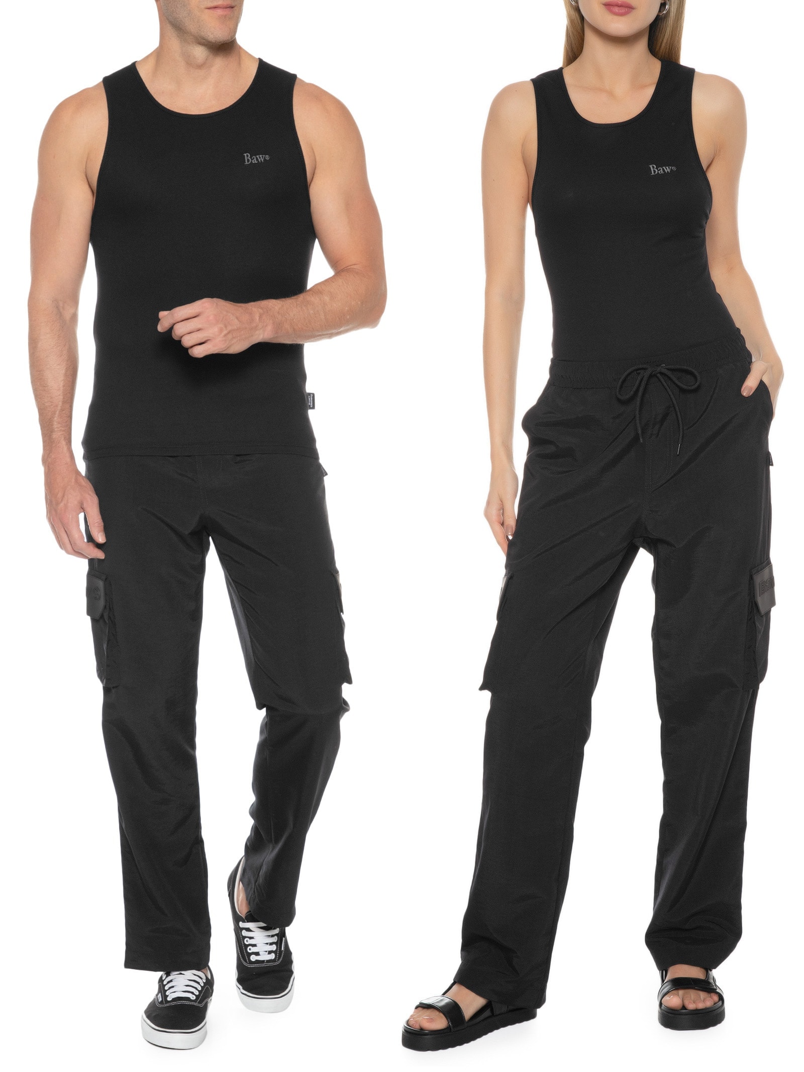 Regata Unissex Underwear Bawttanic Preto Baw Clothing