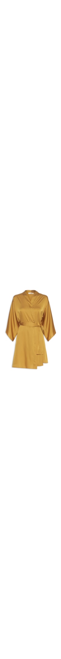 Robe Em Cetim Grace - Dourado
