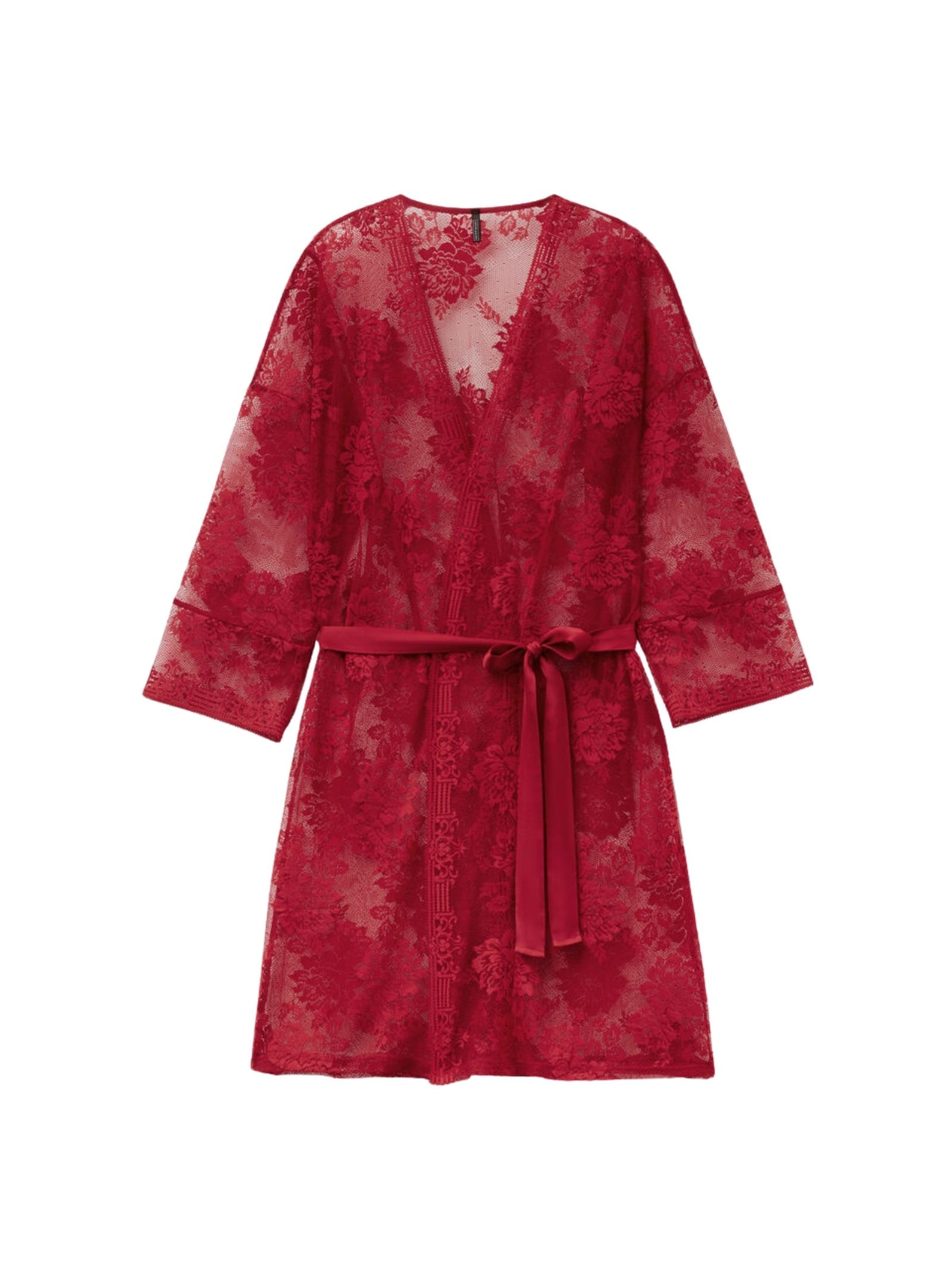 Robe Em Renda La Femme Fatale Vermelho Intimissimi