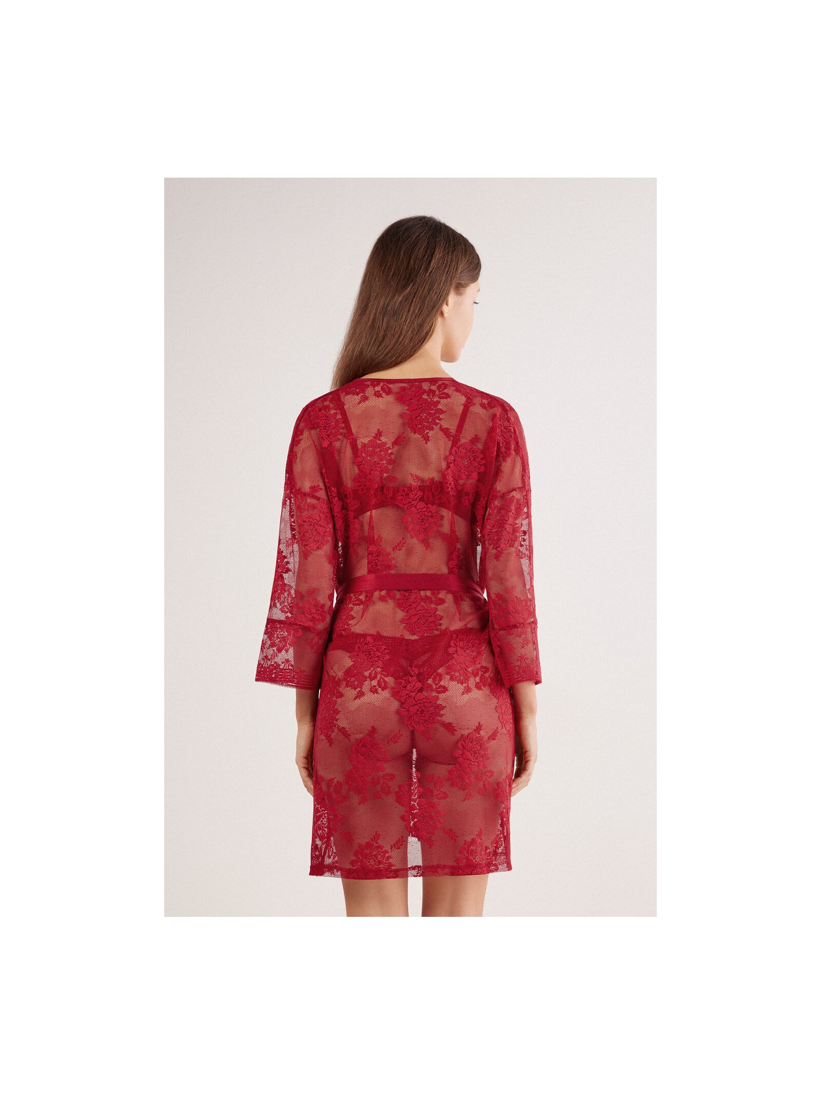 Robe Em Renda La Femme Fatale Vermelho Intimissimi