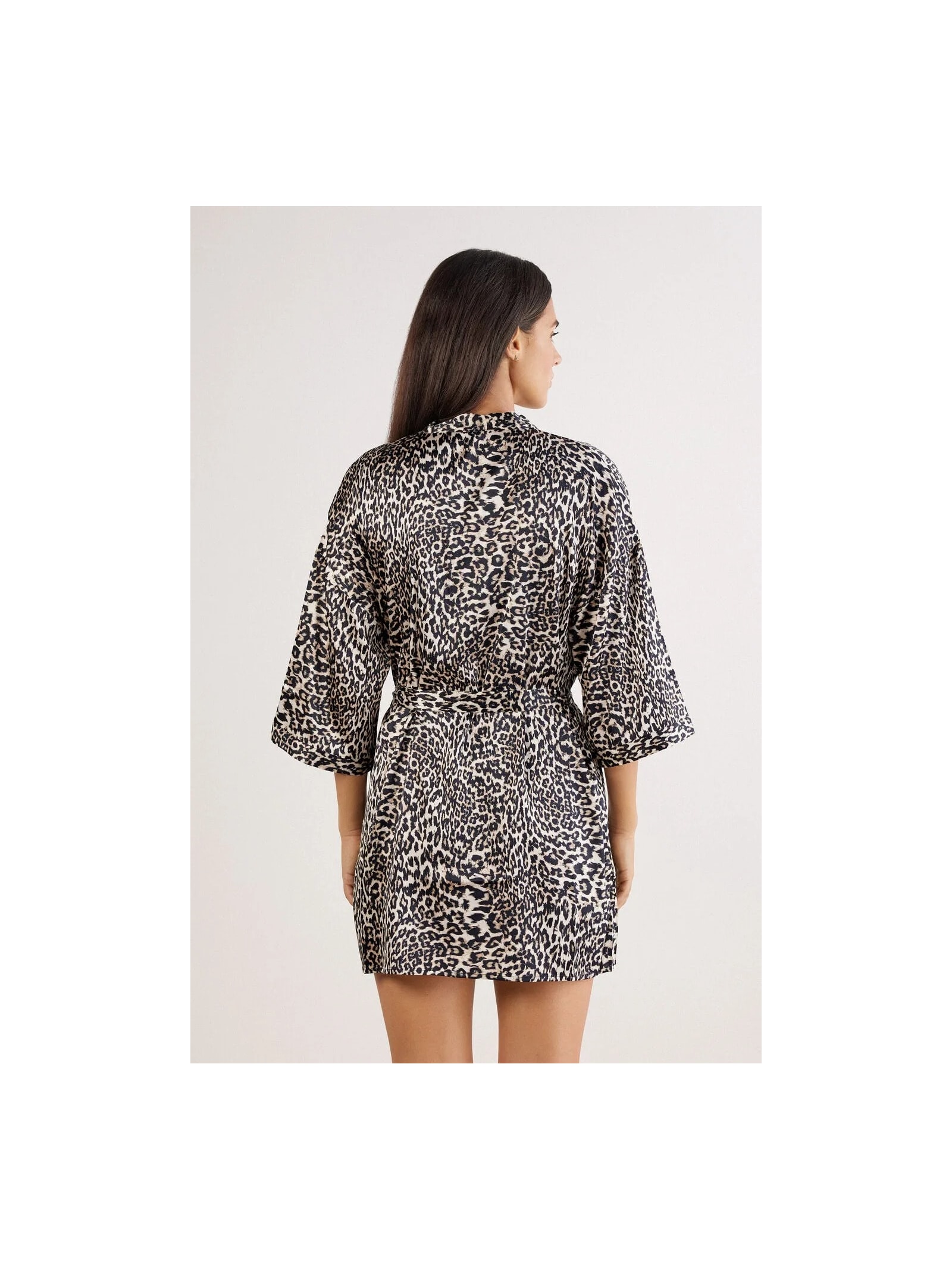 Robe Em Seda a Moment Of Glamour Marrom Intimissimi