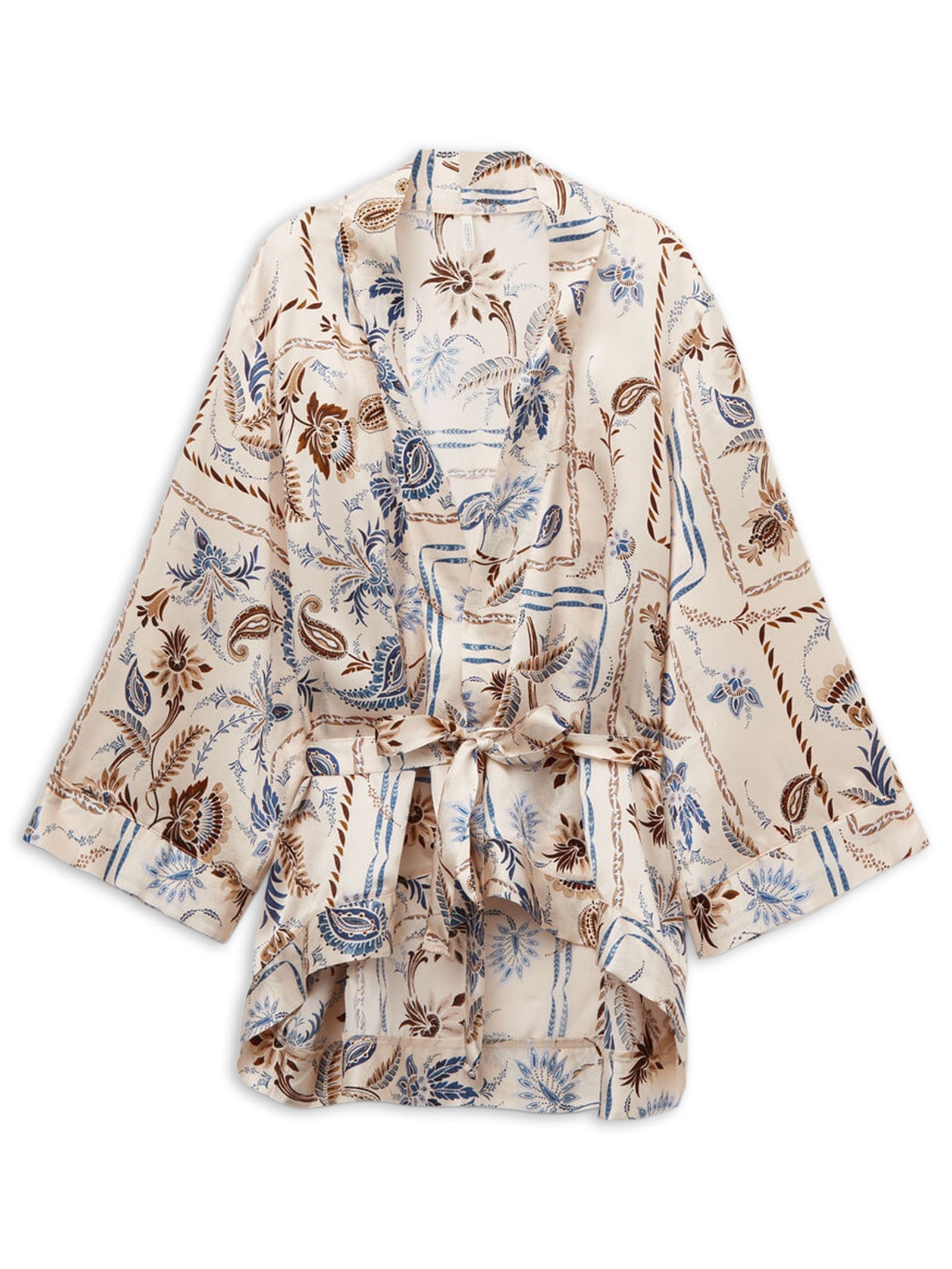 Robe Em Seda Italian Riviera Bege Intimissimi