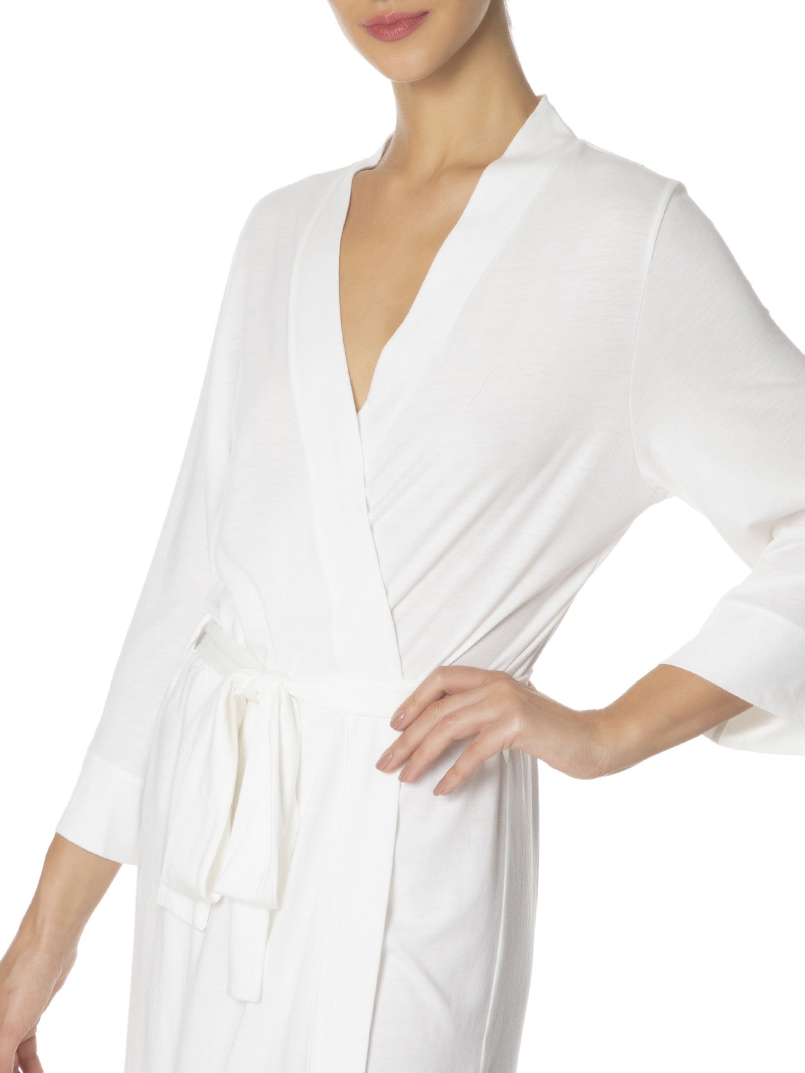 Robe Feminino De Algodão Pima Off White '2Essential