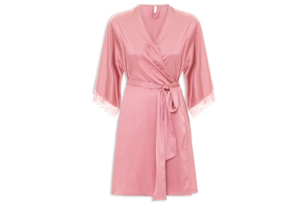 Robe Feminino MM Cetim Gabriela - Rosa
