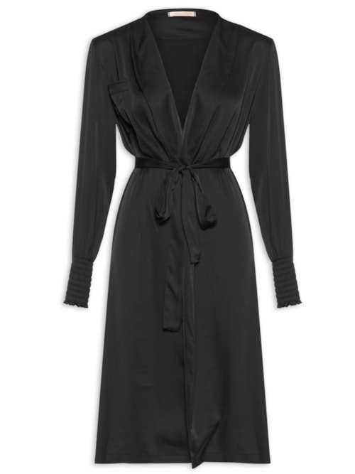 Robe Midi – Preto
