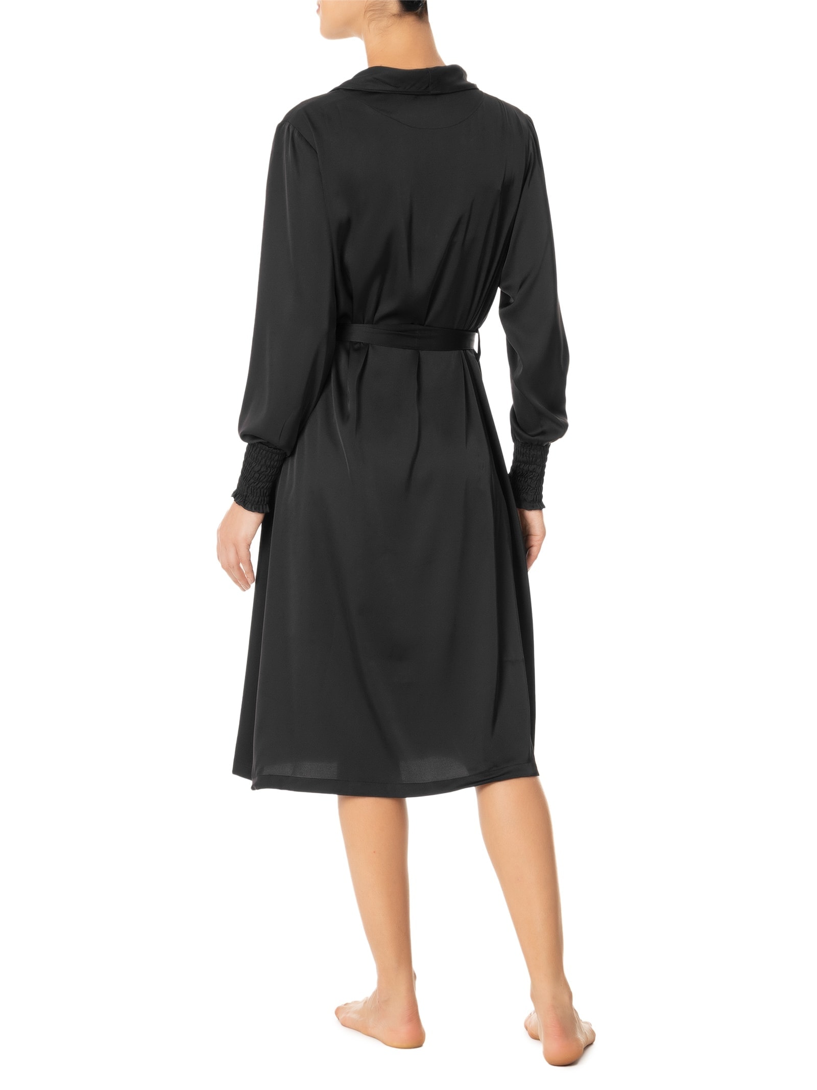 Robe Midi Preto Valisere