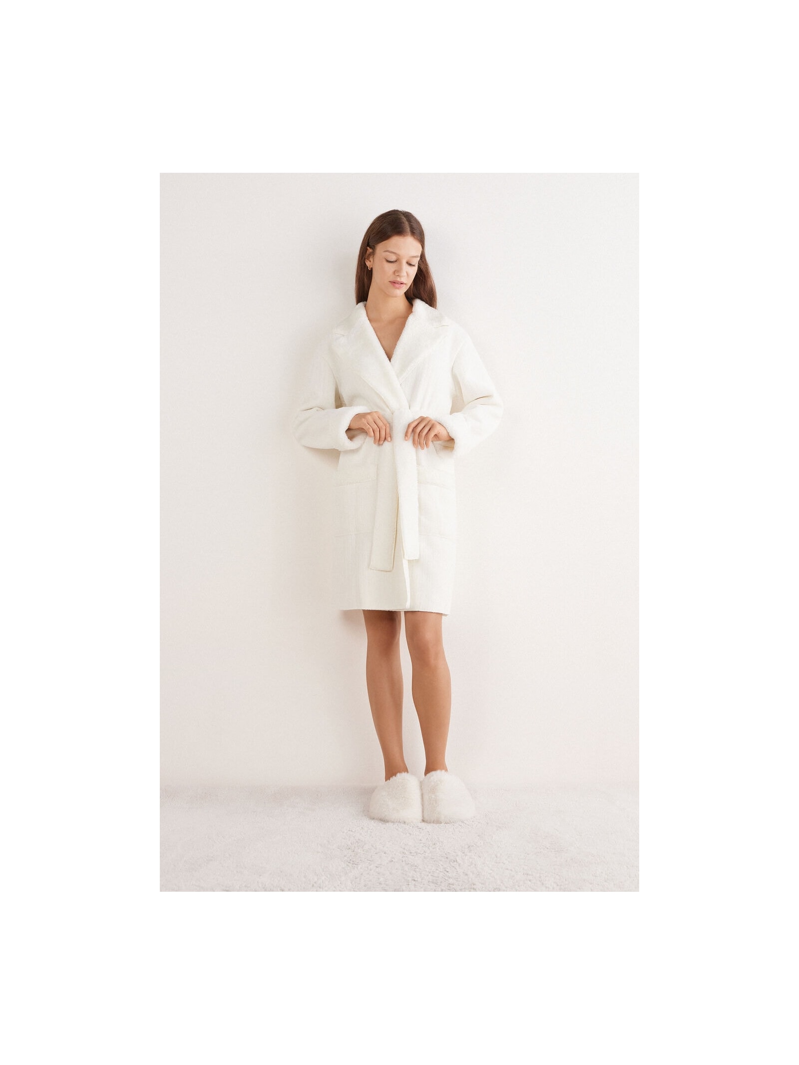 Roupão Classy Chenille Marfim Intimissimi
