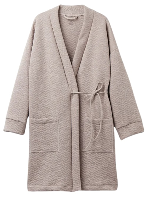 Roupão Soft Chevron – Marrom