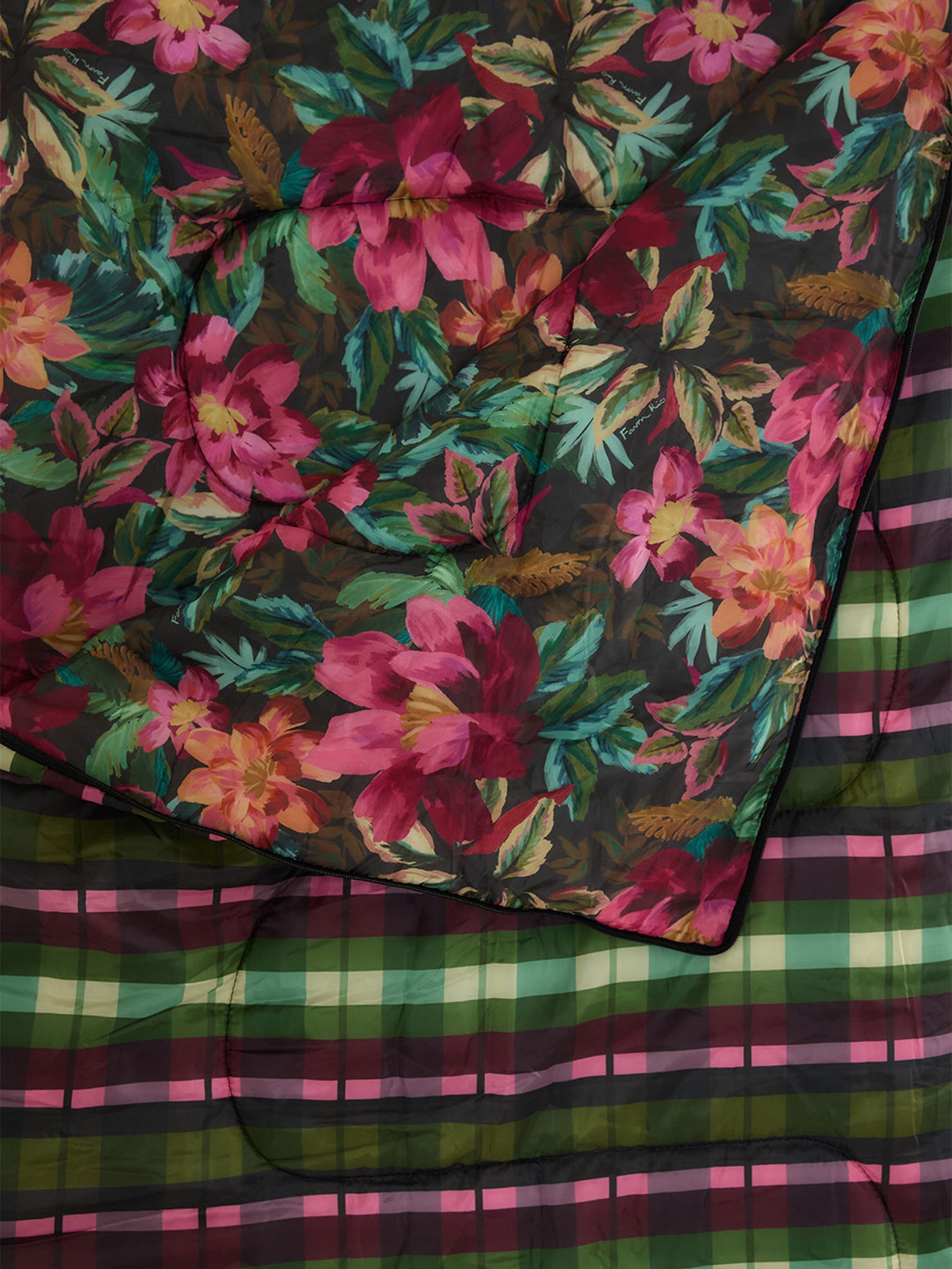 Saco De Dormir Painted Flowers Verde Farm Etc