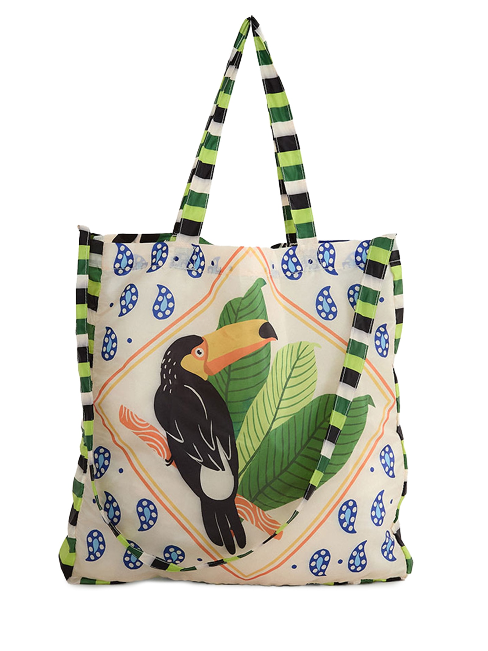 Sacolinha Feminina Me Leva Bossa Tucano Lenco Branco Farm Etc