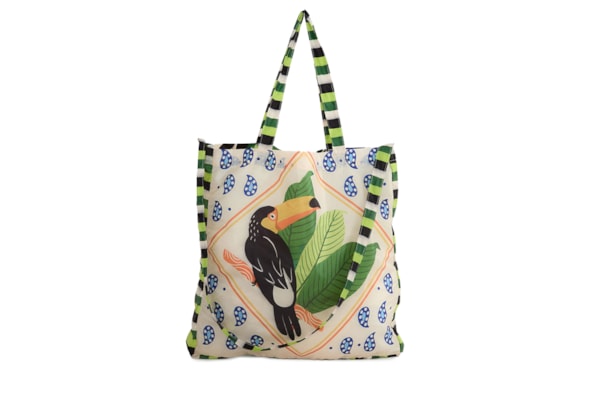 Sacolinha Feminina Me Leva Bossa Tucano Lenco - Branco