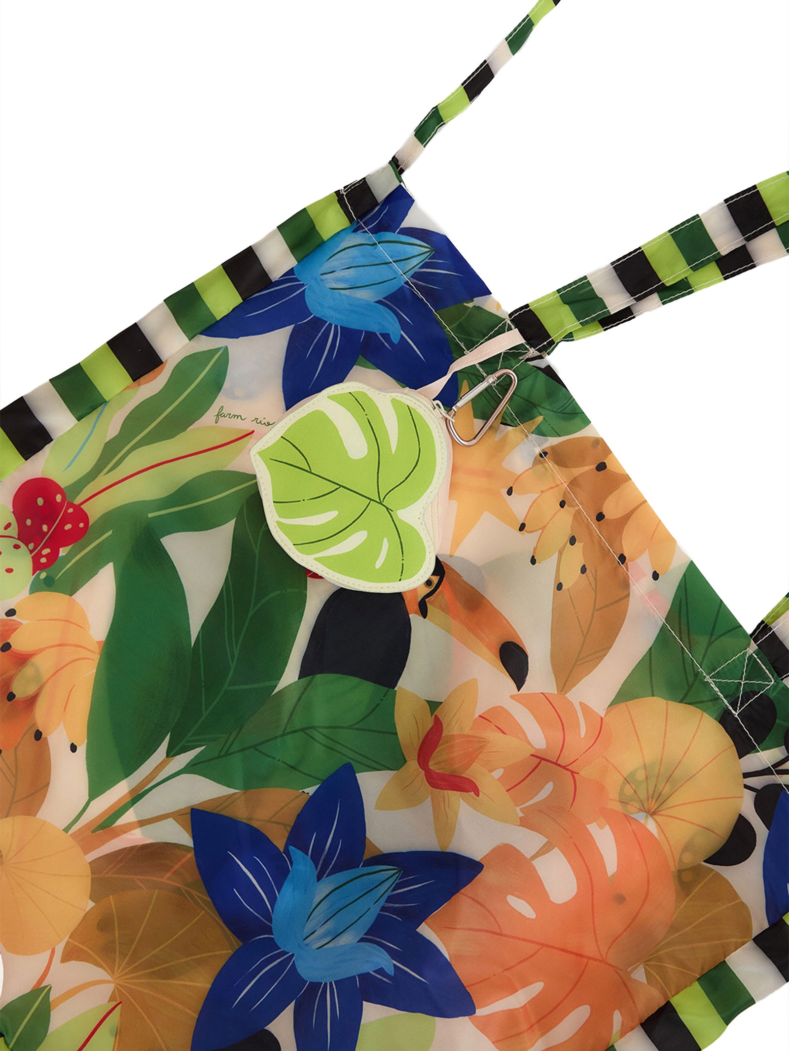 Sacolinha Feminina Me Leva Bossa Tucano Lenco Branco Farm Etc