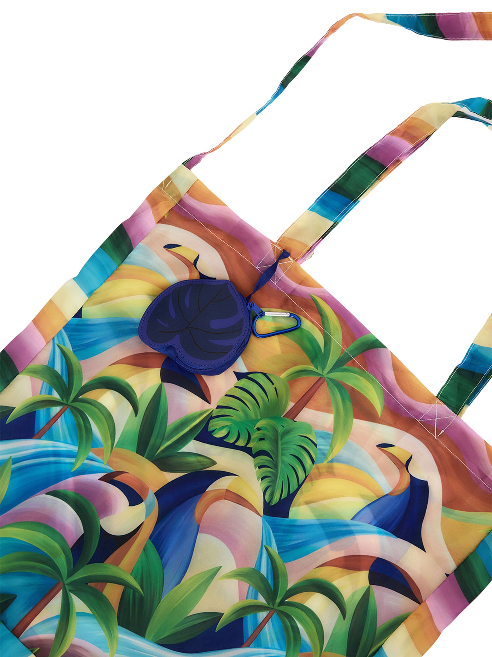 Sacolinha Feminina Me Leva Montanha De Tucano Azul Farm Etc