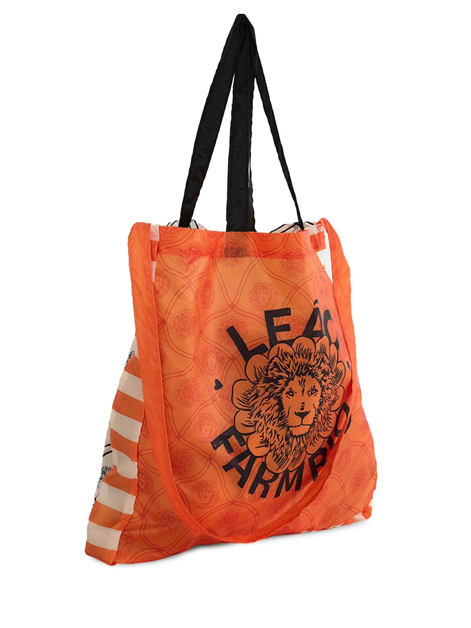 Sacolinha Feminina Me Leva Silk Laranja Farm Etc + Matte Leão
